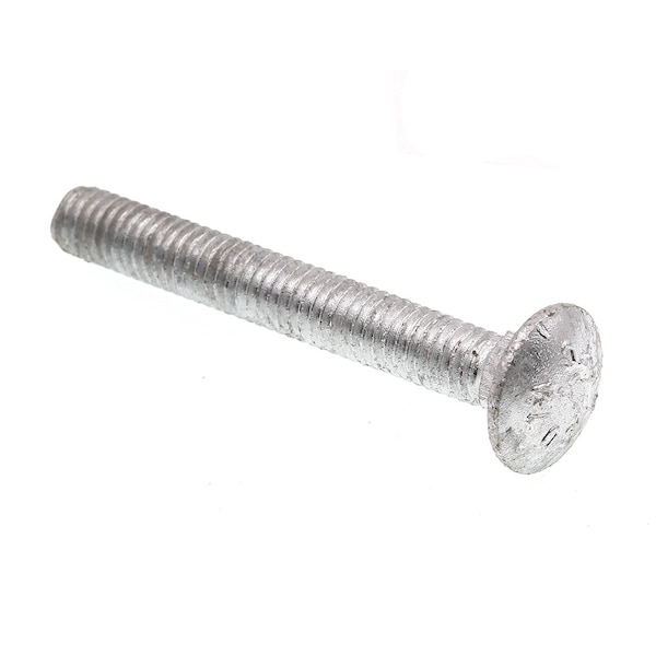 Prime-Line Carriage Bolts 5/16in-18 X 2-1/2in A307 Grade A Hot Dip Galv Steel 25PK 9063039 - main